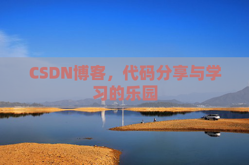 CSDN博客,代码分享与学习的乐园